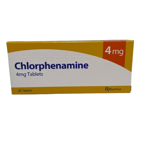 Chlorphenamine 4mg Tablets