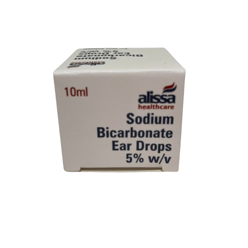 Sodium Bicarbonate 5% w/v Ear drops  thumbnail